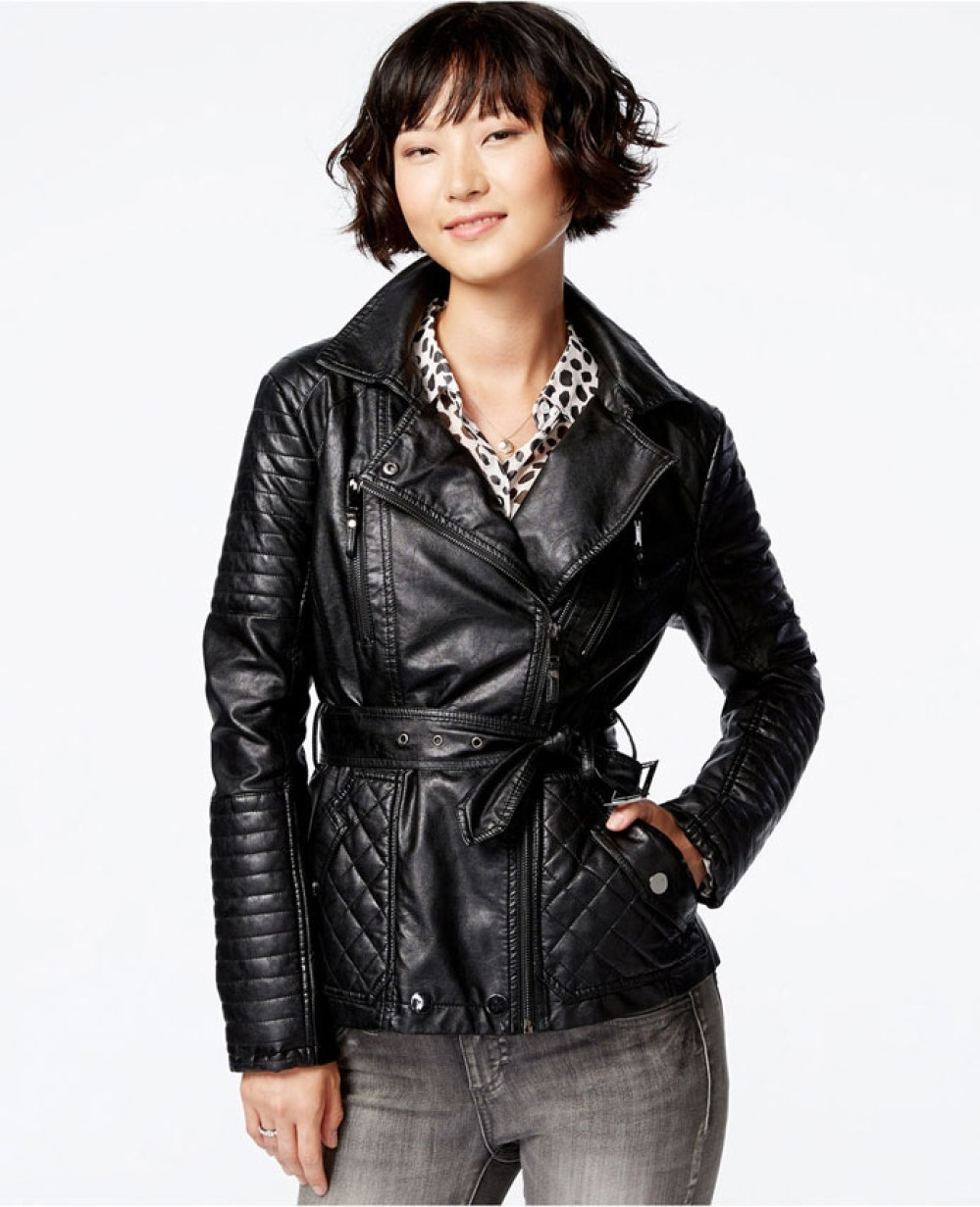 procent anker JEP New Women Custom Made Genuine Lambskin Designer Leather Biker Jacket
