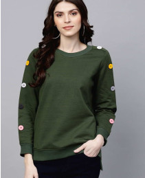 Women-Olive-Green-Solid-Sweatshirt-RO-3061-20-(1)