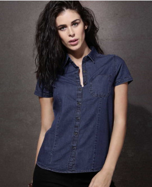 Women-Blue-Regular-Fit-Solid-Denim-Casual-Short-Sleeves-Shirt-RO-3340-20-(1)