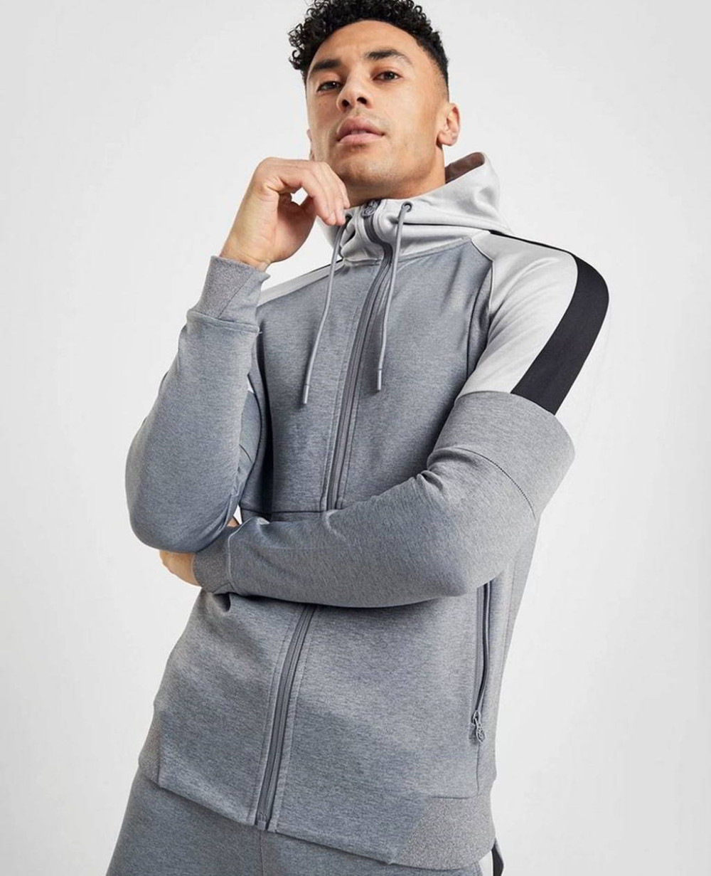 Muscle Fit Gym Full Tracksuit