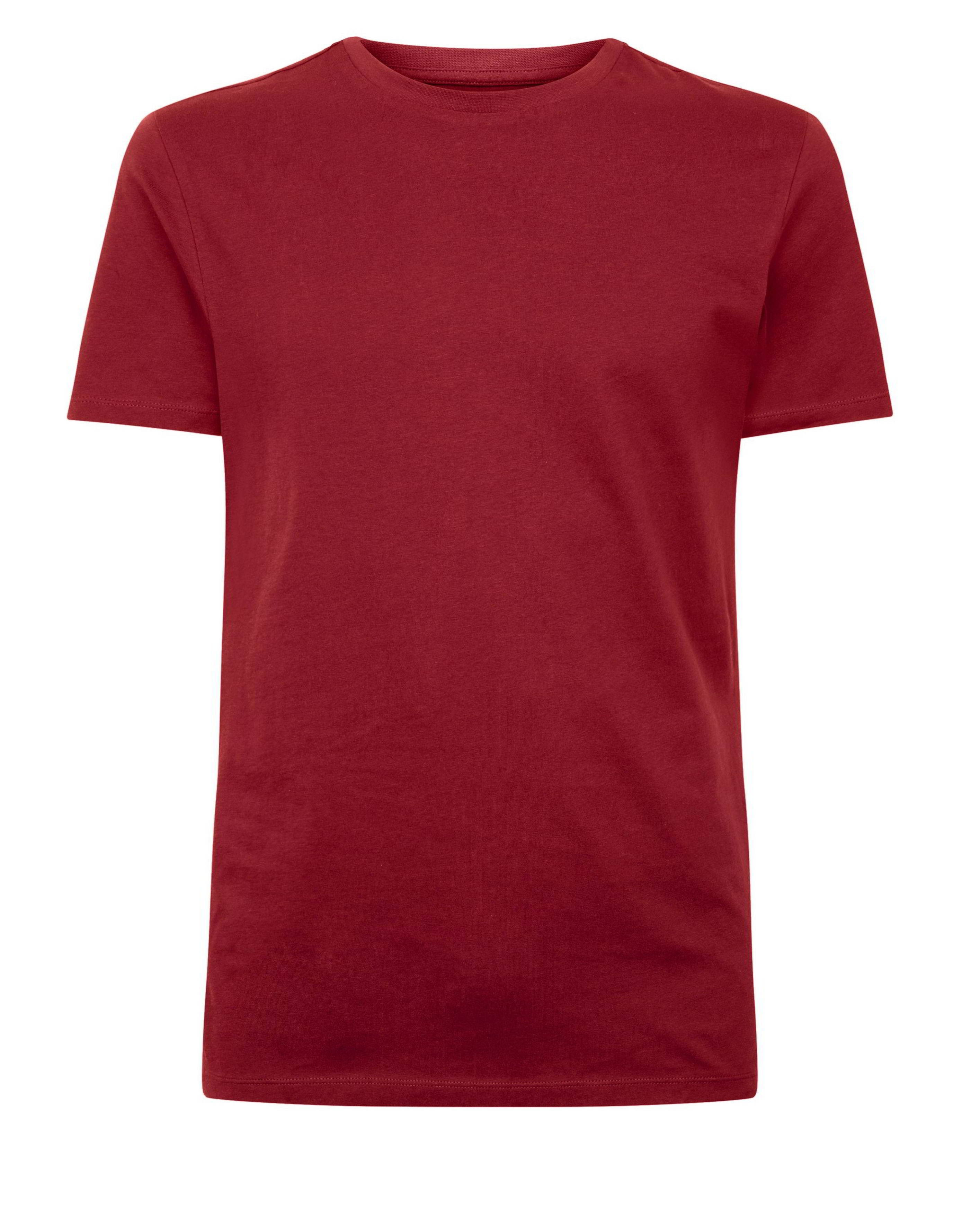 Maroon Short Sleeves Muscles Gym Fit T Shirt