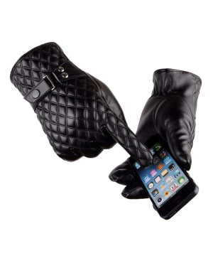 Black-Touch-Screen-Gloves-PU-Faux-Leather-Winter-Warm-Gloves-RO-2406-20-(1)