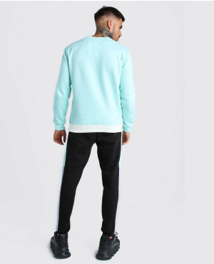 Custom-Fashion-Mint-Colour-Block-Sweatshirt-RO-2117-20-(1)
