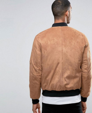 Faux-Suede-Bomber-with-Patch-Pocket-In-Tan-RO-102319-(1)
