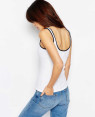 Contrast Tipping Tank Top RO 102263 (1)