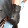 Men Fashion Deerskin Gloves Button Wrist Solid Genuine Leather RO-2448-20 (1)