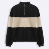 Custom-Men's-Half-Zip-Sherpa-Fur-Panel-Jacket-Premium-Teddy-Fleece-Pullover-RO-1045-25