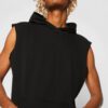 Custom Sleeveless Hoodie Ultimate Comfort & Style for Active Lifestyles RO-1040-25