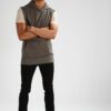 Custom Sleeveless Hoodie Ultimate Comfort & Style for Active Lifestyles RO-1040-25