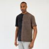 Custom Unisex Acid Wash Two Tone T-Shirt Vintage Wash Low MOQ RO-1056-25