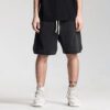 Custom-Unisex-Clipped-Corner-Washed-Sweat-Shorts-Manufacturer-RO-1054-25