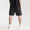 Custom-Unisex-Clipped-Corner-Washed-Sweat-Shorts-Manufacturer-RO-1054-25