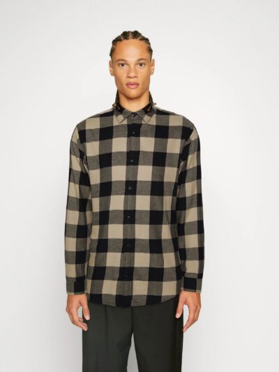 Heavyweight Check Flannel Shirt Customizable Outerwear RO-1034-25
