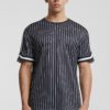 F:\Ready One Ind\Hostinger\Ready One Website\Products\Men\T-Shirts\Men's Oversized Striped Baseball Fashion T-Shirt - Custom Designs RO-1035-25