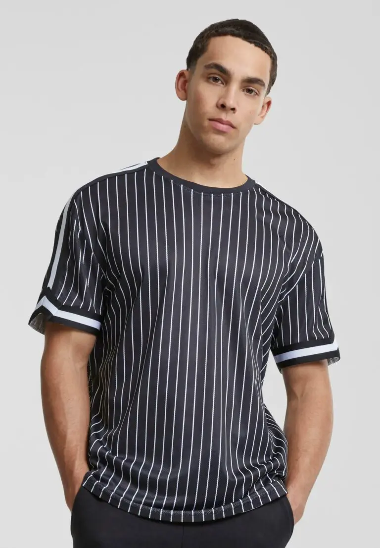 F:\Ready One Ind\Hostinger\Ready One Website\Products\Men\T-Shirts\Men's Oversized Striped Baseball Fashion T-Shirt - Custom Designs RO-1035-25