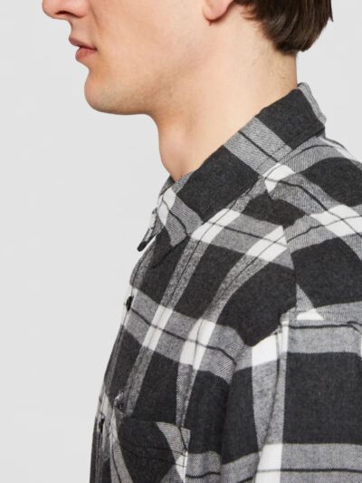Men's Premium Check Flannel Shirts Custom Logo & Design Options RO-1032-25