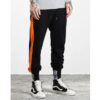 OEM Contrast Color Stripes Jogger Pants Unisex Custom Side Stripe Sweatpants RO-1053-25
