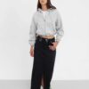 Custom Brand High Waisted Zip Cropped Hoodie