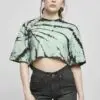 Custom Women Tie Dye Cropped T-Shirt Wholesale