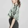Custom Women Tie Dye Cropped T-Shirt Wholesale