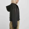 Custom Women's Zipper Short Hoodie Wholesale