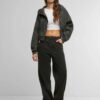Custom Your Brand Drop Shoulder Oversized Zip-Up Hoodie