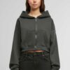Custom Your Brand Drop Shoulder Oversized Zip-Up Hoodie