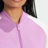 Girls Sporty Raglan Sleeve Zip Up Custom Logo Varsity Jacket