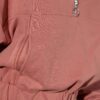 High Quality Half Zipper Cropped Pullover with Kangaroo Pocket