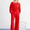 Premium Women Half Zip Drop Shoulder Tracksuit