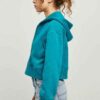 The Premium Essentials Zipper Cropped Hoodie
