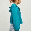 The Premium Essentials Zipper Cropped Hoodie