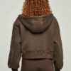 The Premium Essentials Zipper Cropped Hoodie