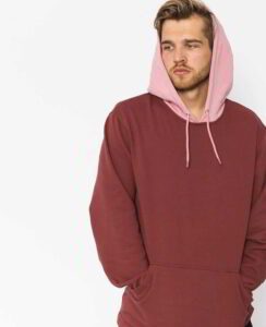 Contrast Hood Pullover Custom Hoodie Supplier by Ready One