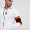 Soft heather grey hoodie with kangaroo pocket and ribbed hem, ideal for bulk orders