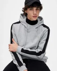 Custom Stripes Logo Hoodies Bulk Manufacturing by Ready One