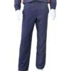 Close-up of a custom two-piece tracksuit. Smooth, vibrant fabric with reinforced stitching. Features a zip-up jacket and comf
