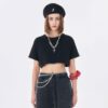 Custom Wholesale Women Crop Tops Manufacturing Factory RO-1080-26
