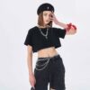Custom Wholesale Women Crop Tops Manufacturing Factory RO-1080-26