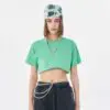 Custom Wholesale Women Crop Tops Manufacturing Factory RO-1080-26