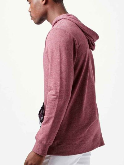 Charcoal fleece hoodie with sturdy stitching and silky texture, crafted by Ready One, showcasing soft fabric and a plush inte