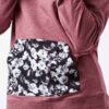 Charcoal fleece hoodie with sturdy stitching and silky texture, crafted by Ready One, showcasing soft fabric and a plush inte