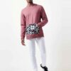Charcoal fleece hoodie with sturdy stitching and silky texture, crafted by Ready One, showcasing soft fabric and a plush inte