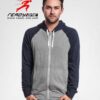 Oversized heavyweight streetwear hoodie in black cotton with kangaroo pocket and ribbed cuffs