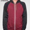 Oversized heather grey streetwear hoodie with ribbed details and front pouch pocket