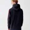 Side Taping Blank Hoodie featuring high-quality stitching, soft fabric texture, and vibrant color hints perfect for screen pr