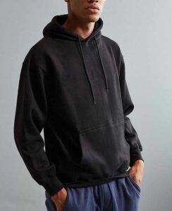 Sustainable Blank Black Hoodies Manufacturer by Ready One