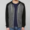 Streetwear hoodie showing soft fleece texture, clean seams. Casual hooded sweatshirt in neutral tone. Comfortable, relaxed fi