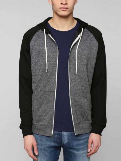 Streetwear hoodie showing soft fleece texture, clean seams. Casual hooded sweatshirt in neutral tone. Comfortable, relaxed fi