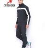 Heavyweight cotton tracksuit. Robust stitching, visible waterproof membrane. Deep pockets, adjustable drawstrings. Soft, text